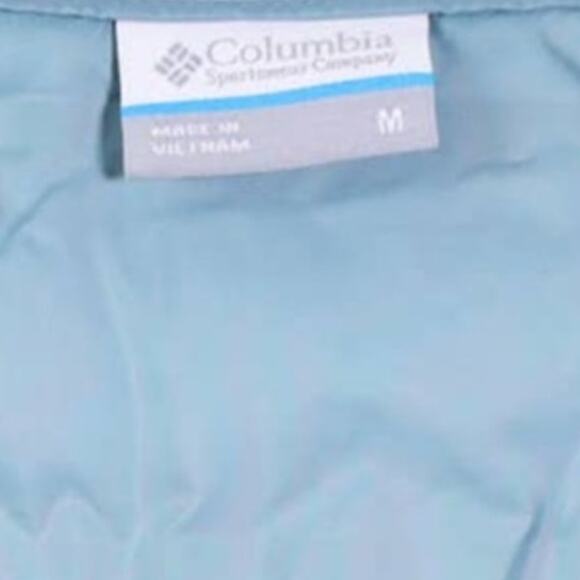 Columbia Women’s Deep Waves Hybrid Hooded Jacket – Aqua Blue – Size Medium – NWT - Picture 6 of 7